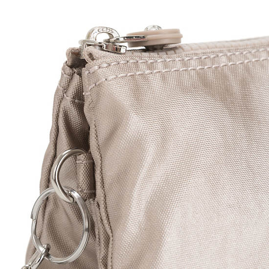 Kipling Creativity Large Metallic Zak Beige | BE 1712WN